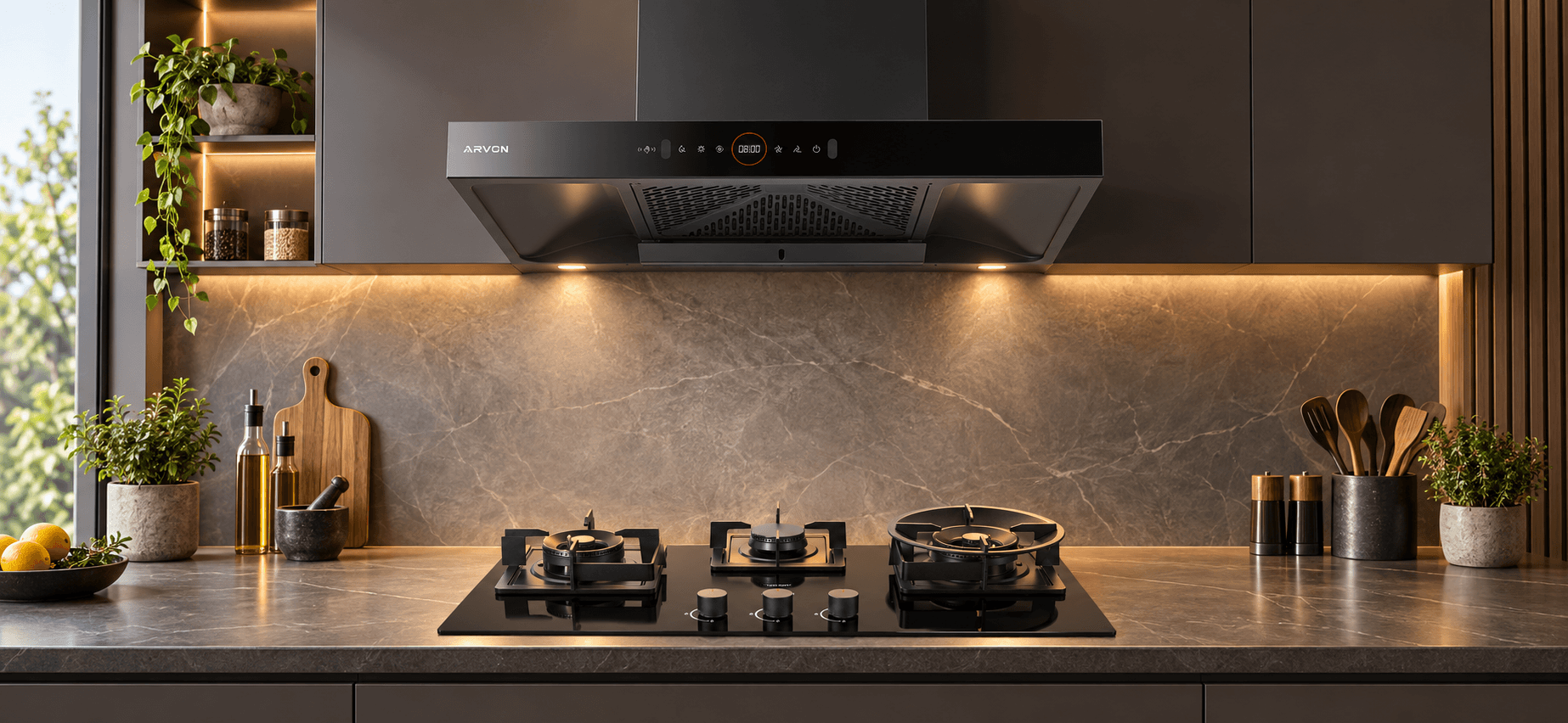 Campana Extractora Aerosense Pro T90BLDC: Potente Extracción BLDC para la Cocina Moderna