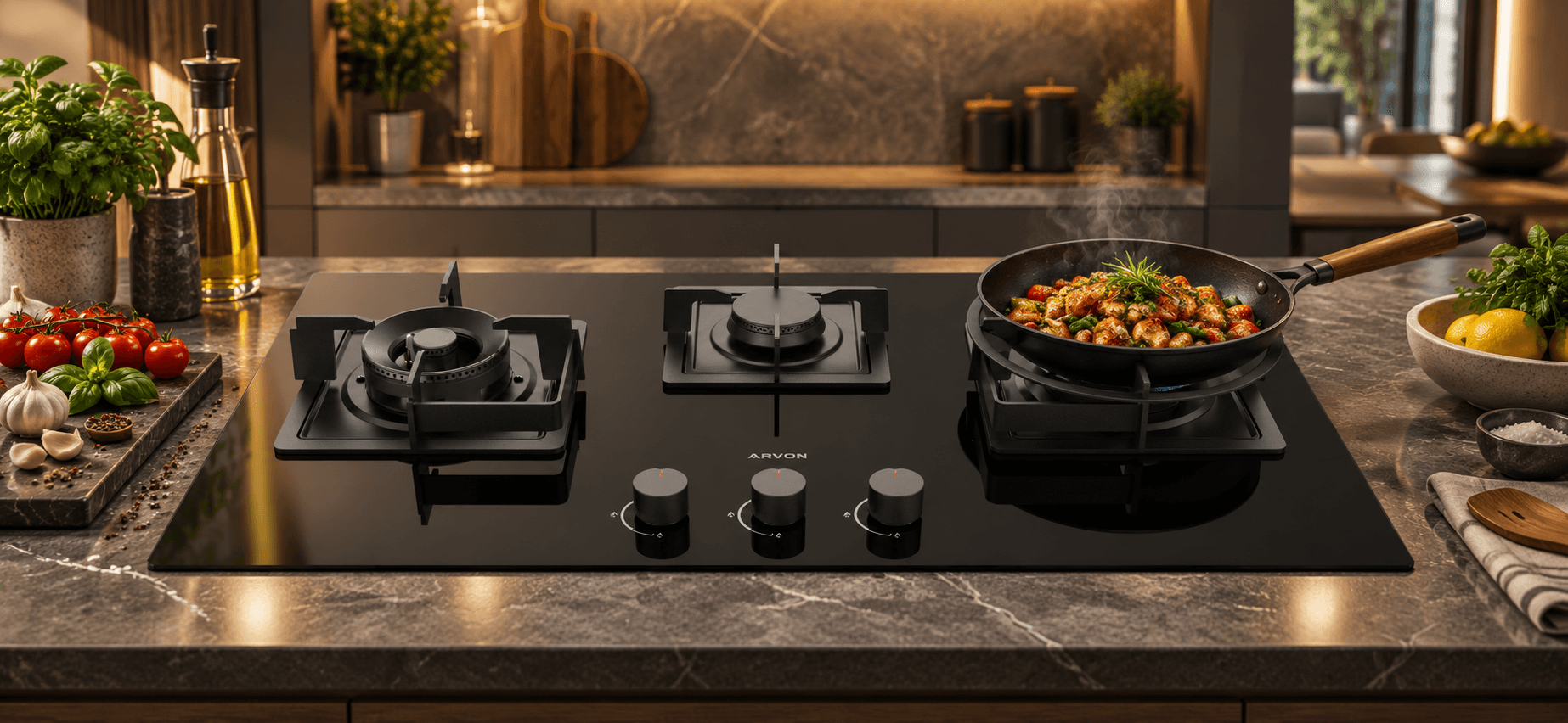 Por Qué una Placa de Gas Premium es el Corazón de Toda Cocina Moderna