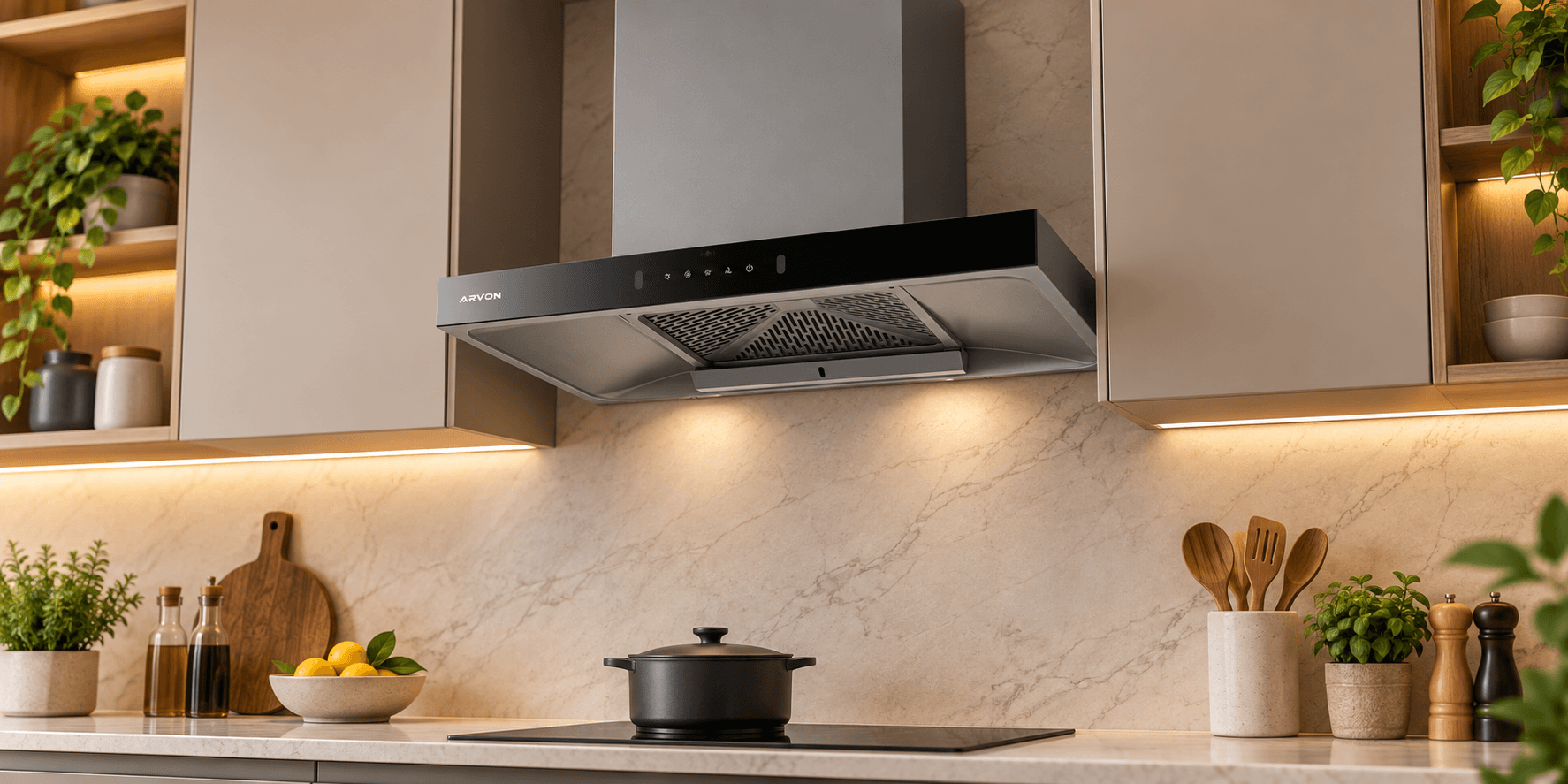 Cómo una Campana Extractora Moderna Transforma la Experiencia en la Cocina