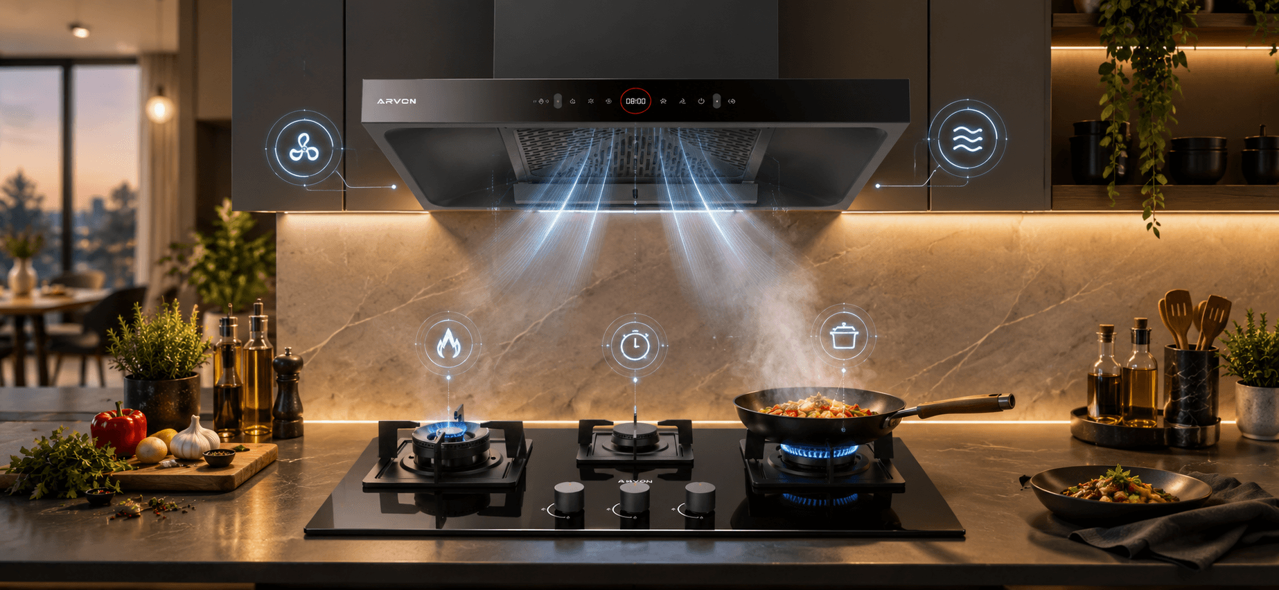 Tecnología inteligente que transforma la cocina diaria