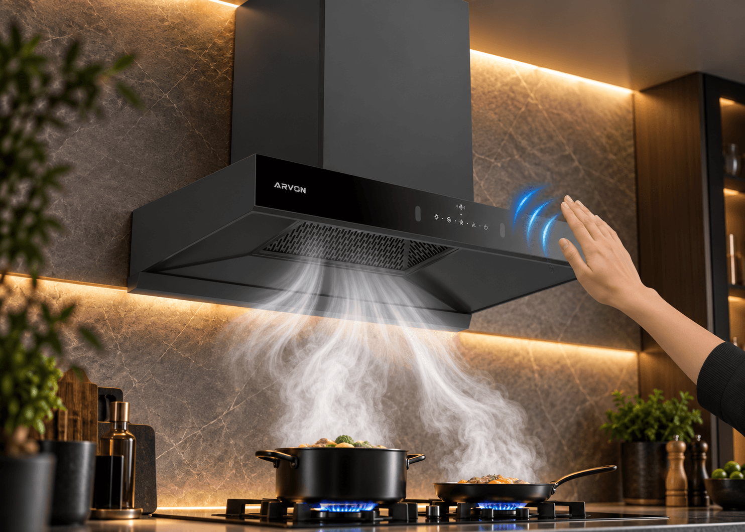 Control sin Interrumpir la Cocina